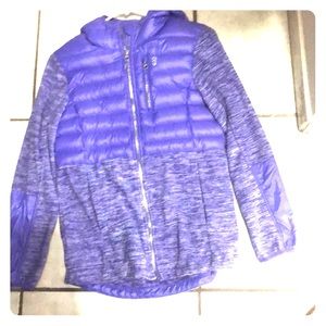 Purple winter jacket